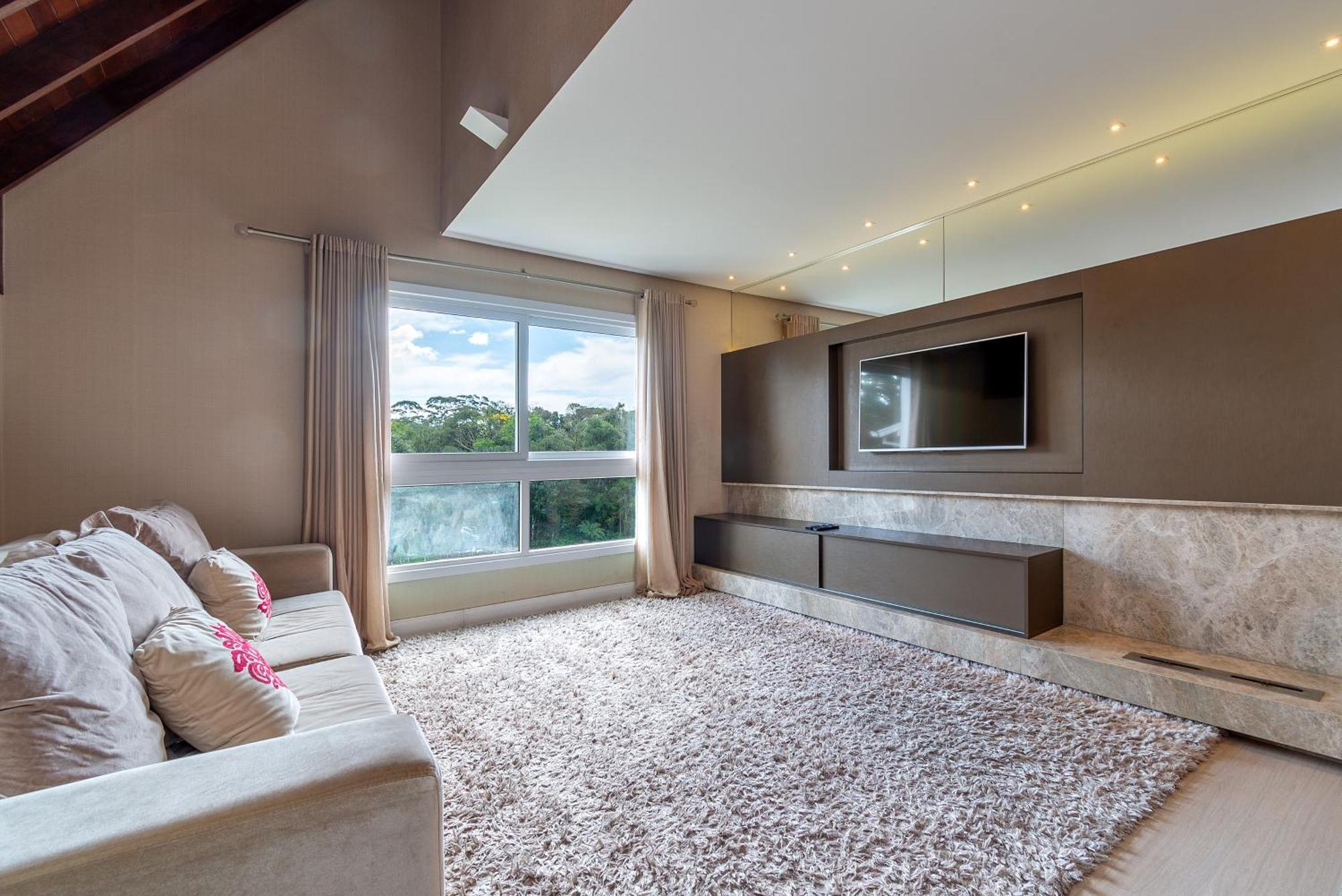 Luxuoso Apartamento Central Para 10 Pessoas Gramado Luaran gambar