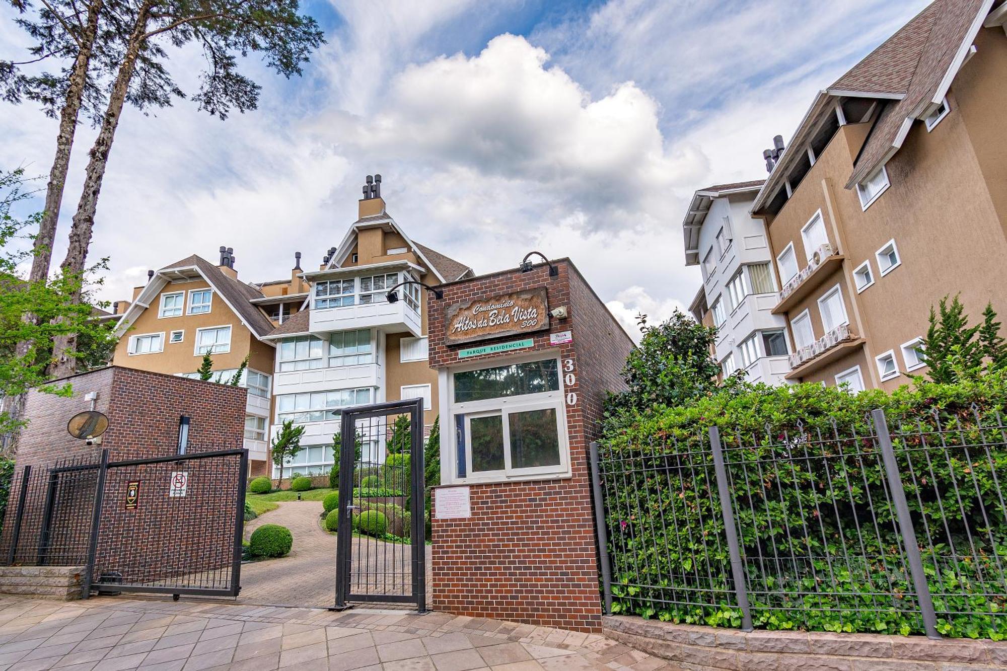 Luxuoso Apartamento Central Para 10 Pessoas Gramado Luaran gambar