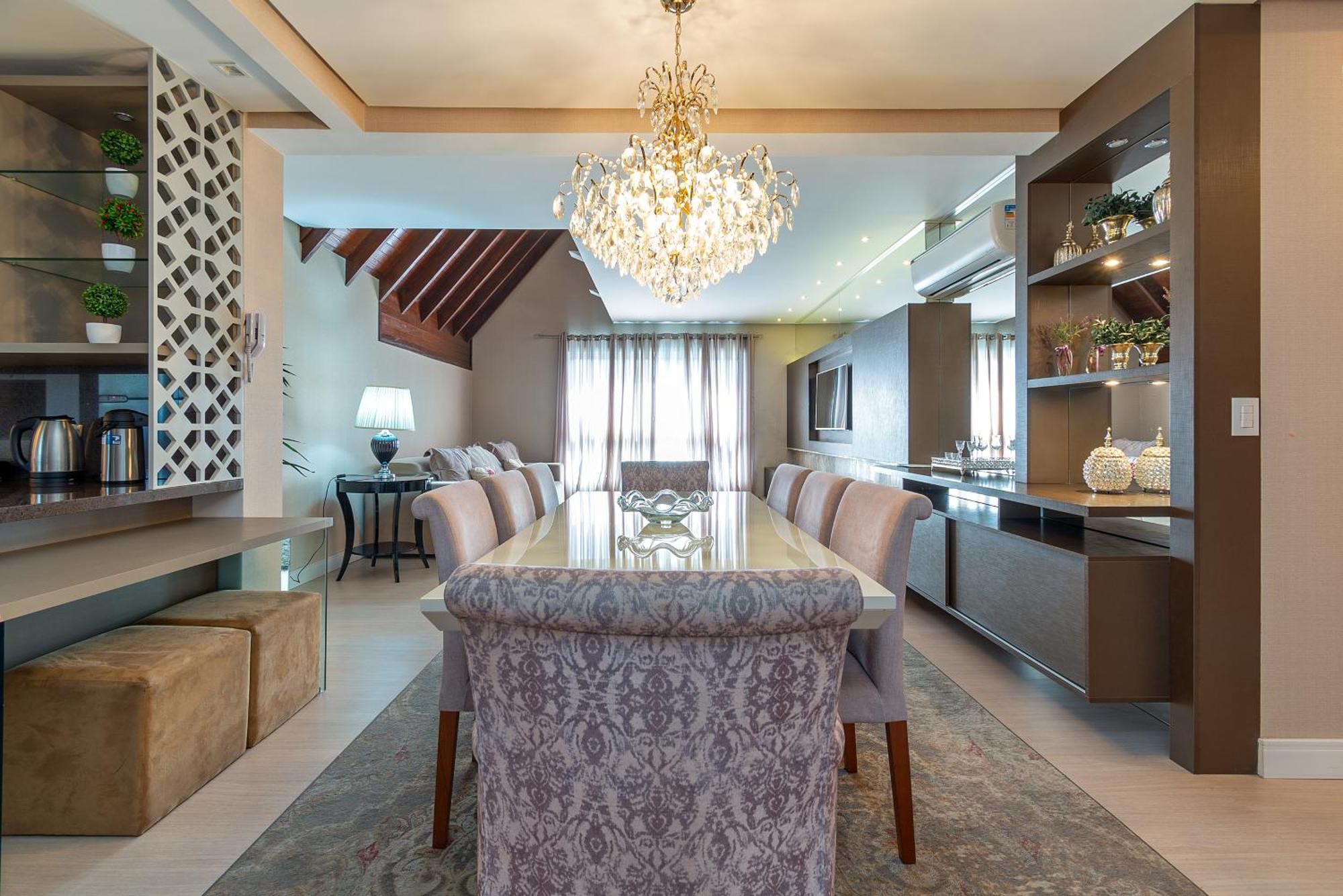 Luxuoso Apartamento Central Para 10 Pessoas Gramado Luaran gambar