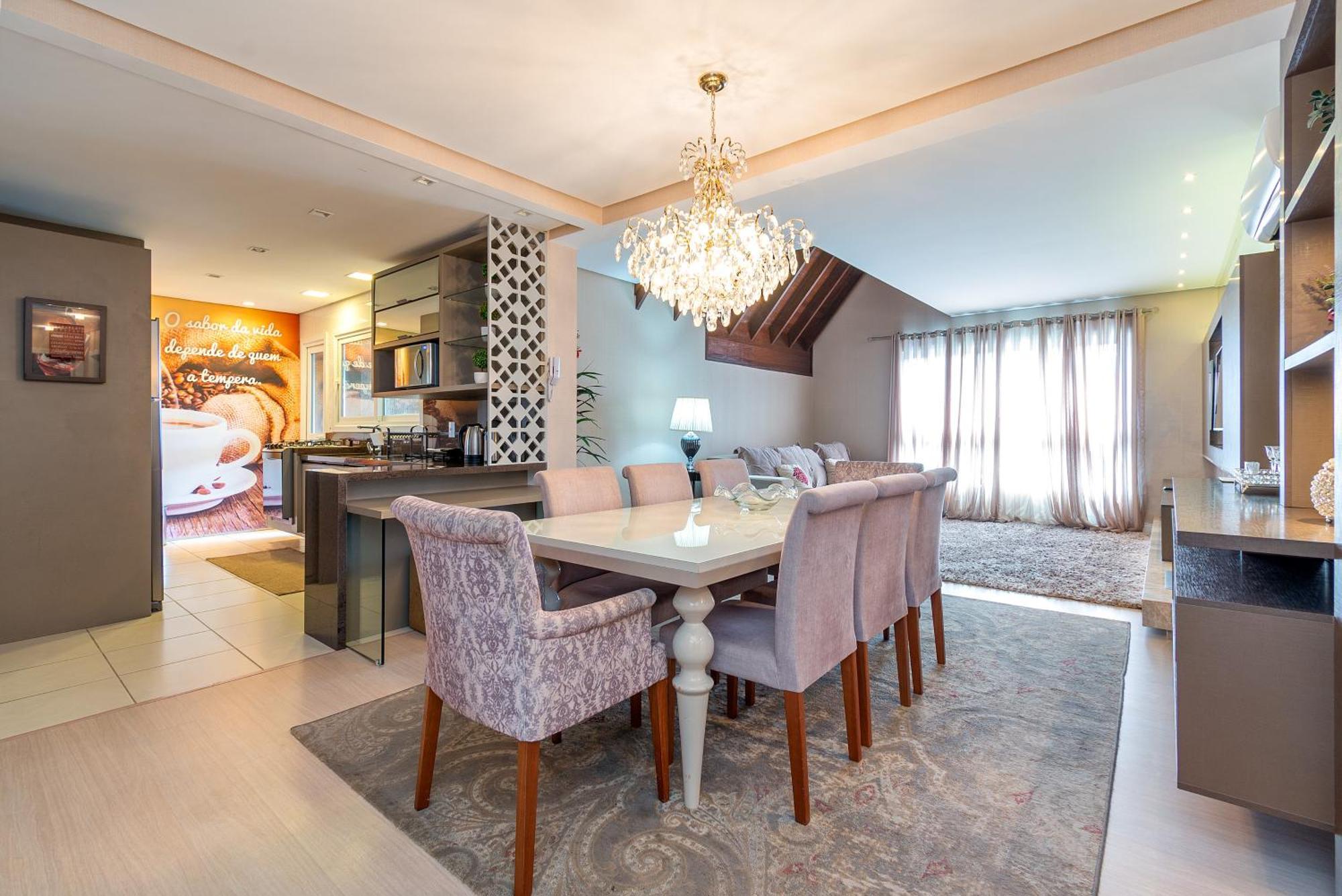 Luxuoso Apartamento Central Para 10 Pessoas Gramado Luaran gambar