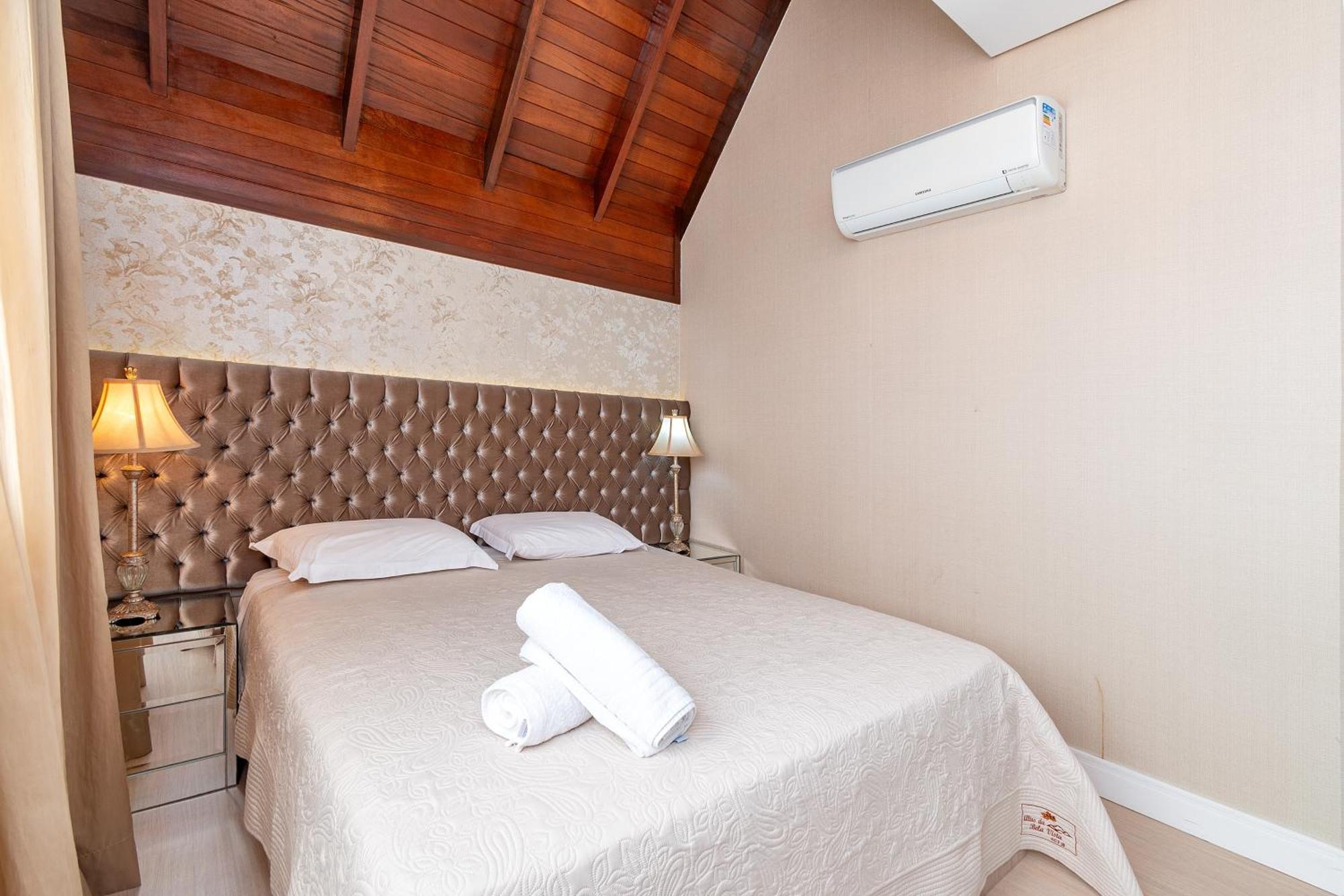 Luxuoso Apartamento Central Para 10 Pessoas Gramado Luaran gambar