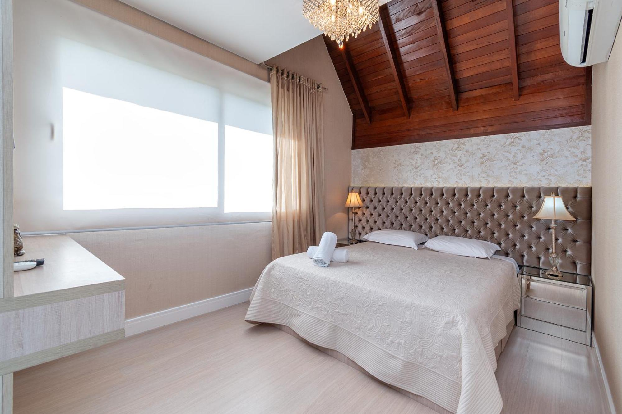 Luxuoso Apartamento Central Para 10 Pessoas Gramado Luaran gambar