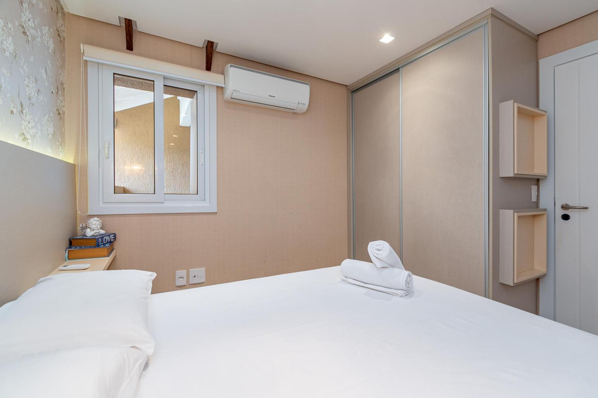 Luxuoso Apartamento Central Para 10 Pessoas Gramado Luaran gambar